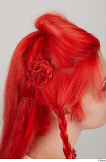 Groom references Lady Winters  002 braided hair head red…